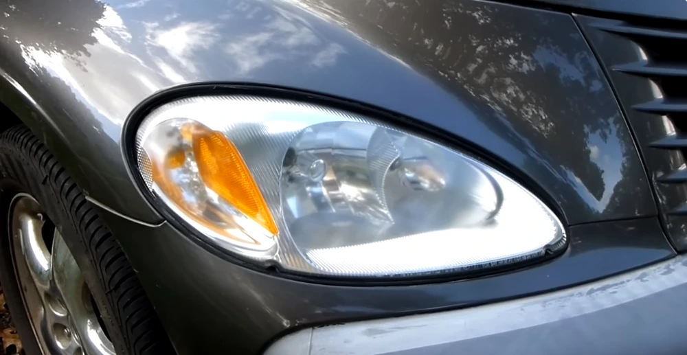 Headlight restoration Medford for yellow and cloudy plastic headlight lenses caused by UV exposure and oxidation.