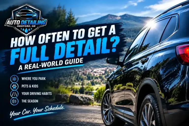how often to get a full detail on your car category